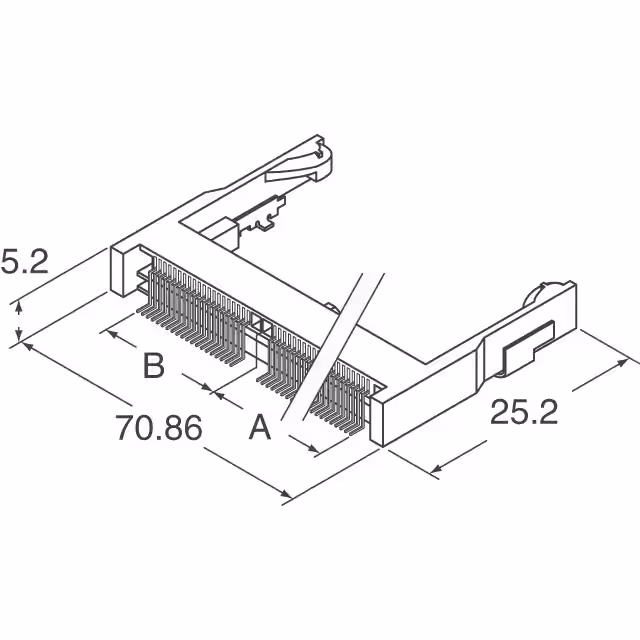 10033854-252FSLF Amphenol ICC (FCI)  Inline Module Sockets